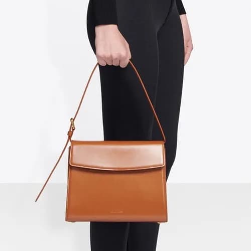 Balenciaga 2020 Ghost Leather Tote Shoulder Bag,26… - 1