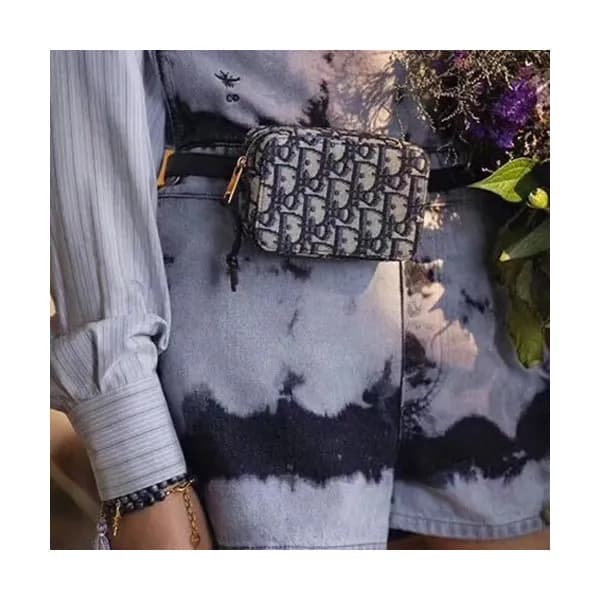 Dior 2020 Oblique Hip Sack / Shoulder Bag,13.5CM -… - 1