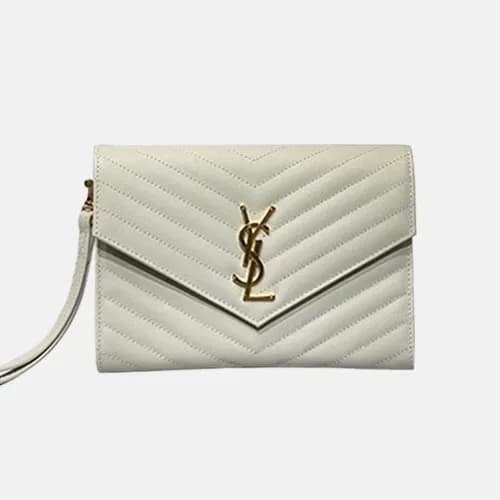 Saint Laurent 2020 Leather Clutch Bag,21CM - 입생로랑 … - 1