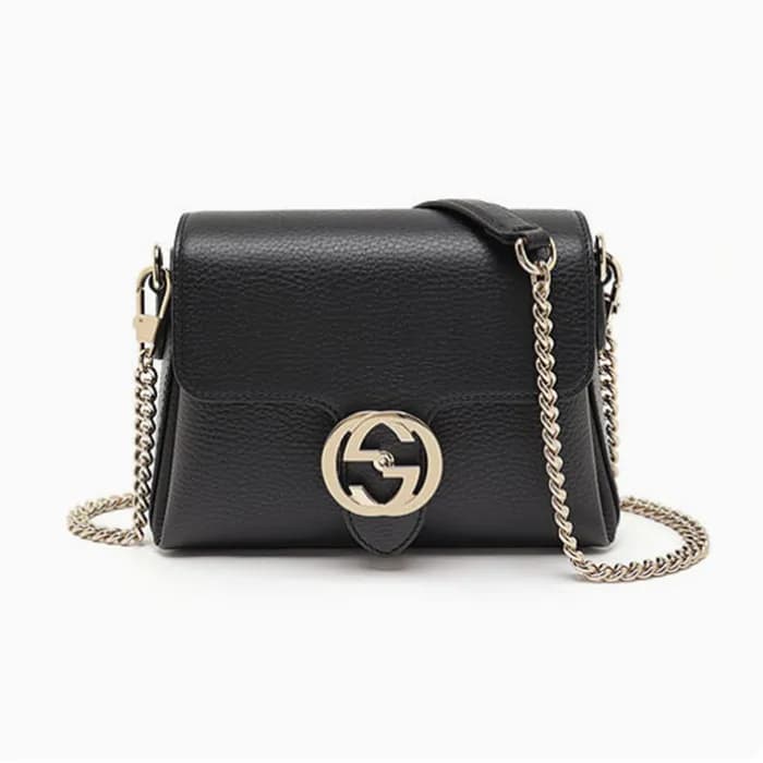 Gucci GG Interlocking Shoulder Bag,21CM - 구찌 인터로킹 … - 1