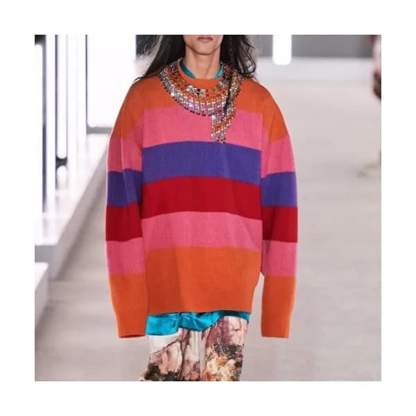 [팜 엔젤스]Palm Angels 2020 Mens Logo Crew-neck Sweate… - 1