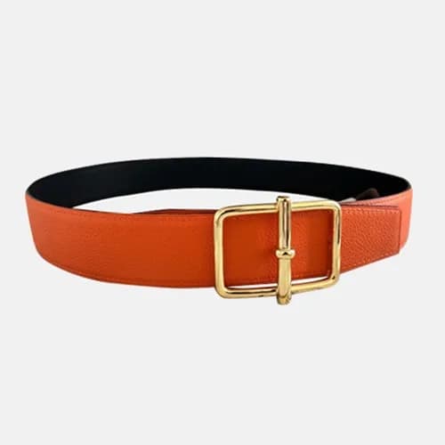 Hermes 2021 Men's Leather Belt - 에르메스 2021 남성용… - 1