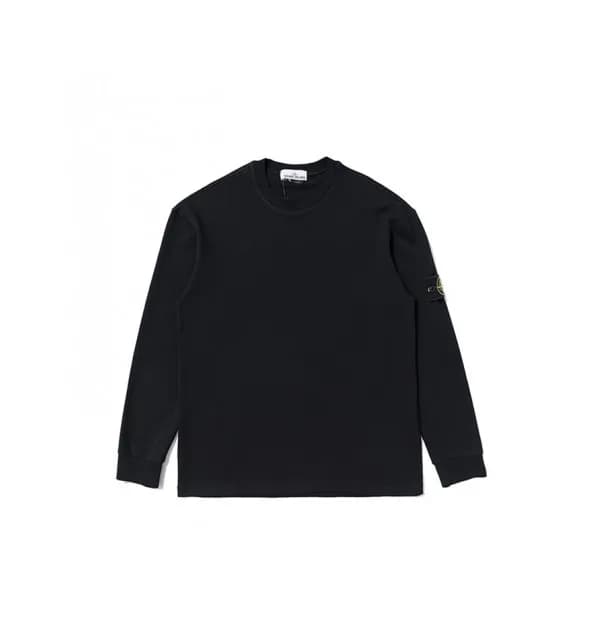 Stone Island Mens Light Reflection Logo Cotton Ma… - 1