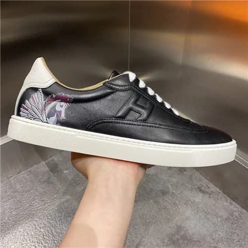 Hermes 2021 Men's Leather Sneakers,HERS0487 - … - 1