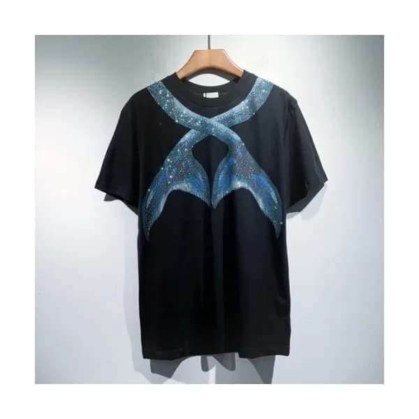 Burberry Mm/Wm Logo Cotton Short Sleeved Tshirts … - 1