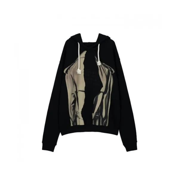 Maison margiela Mens Deserve Printing Cotton Hood… - 1