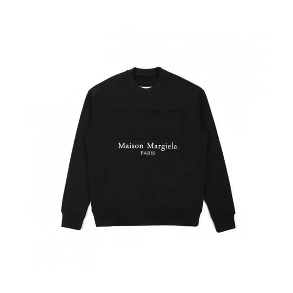 Maison margiela Mens Cotton Thirts Black - 메종 마르지… - 1