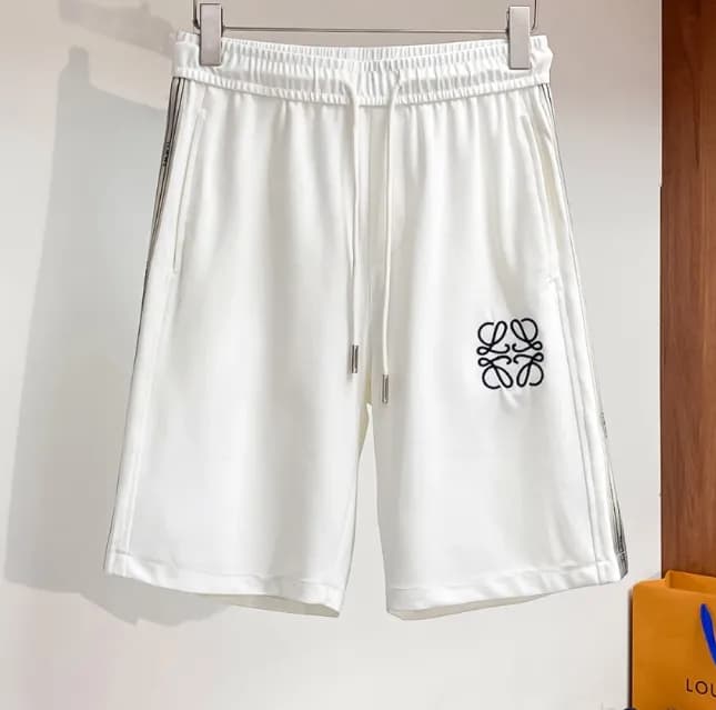 로에베 남성 캐쥬얼 그레이 반바지 - Mens Gray Half-pants - loe059… - 1