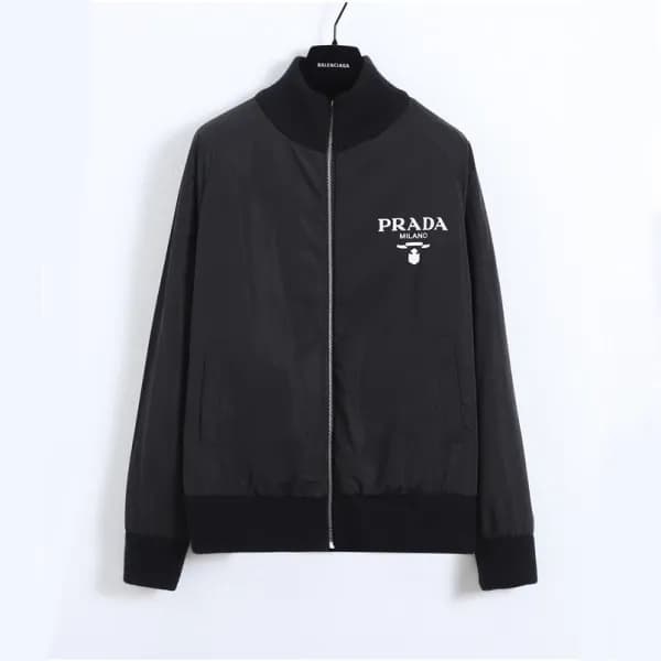 프라다 남성 블랙 양면 자켓 - Prada Mens Black Jackets - pr30x - 1