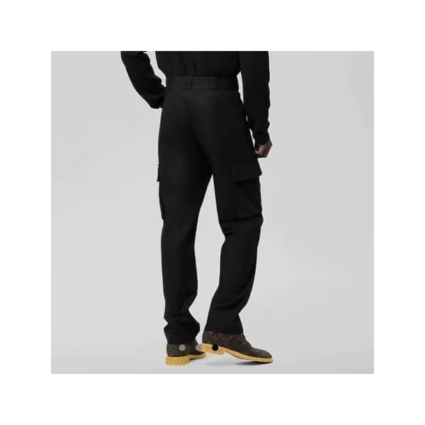 디올 남성 캐쥬얼 블랙 팬츠 - Dior Mens Black Pants - di260x - 1