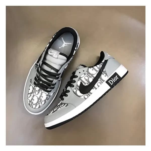 디올 남성 그레이 스니커즈 - Dior Mens Gray Sneakers - di338x - 1