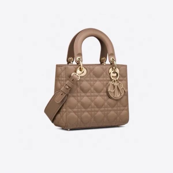 디올 여성 베이지 레이디백 - Dior Womens Beige Lady Bag - di40… - 1
