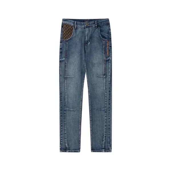 루이비통 남성 블루 청바지 - Louis vuitton Mens Blue Jeans - l… - 1