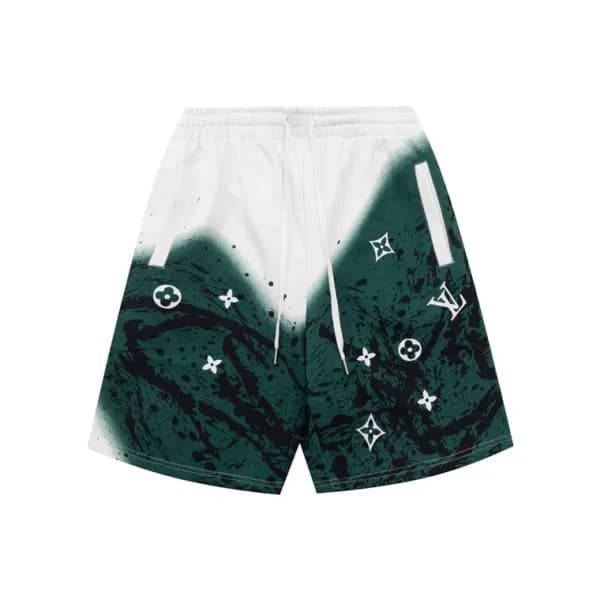 루이비통 남성 그린 반바지 - Louis vuitton Mens Green Half-pan… - 1