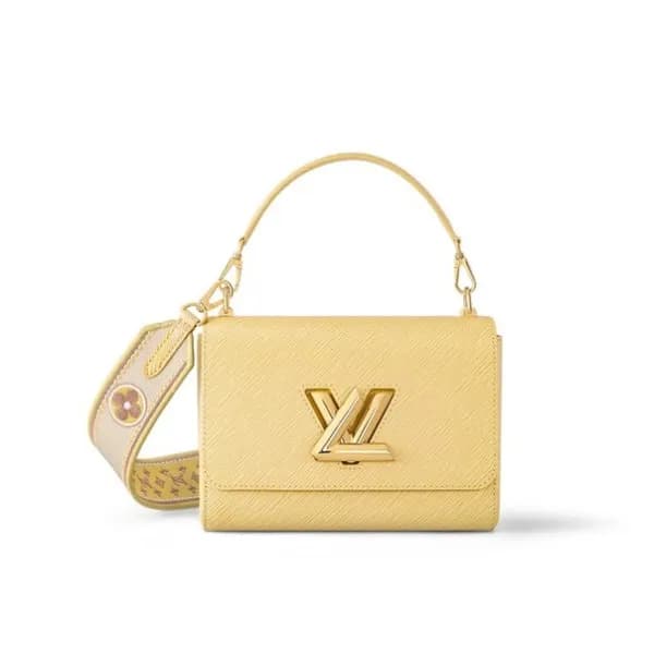 루이비통 여성 옐로우 트위스트백 - Louis vuitton Womens Yellow Tw… - 1