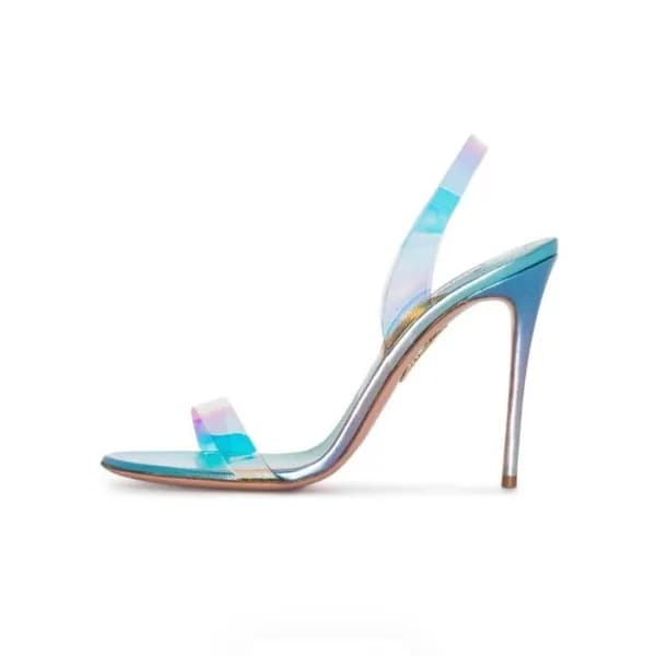 아쿠아주라 여성 블루 하이힐 - Aquazzura Womens Blue High-heels… - 1