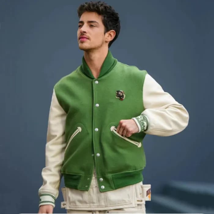 디올 남성 그린 자켓 - Dior Mens Green Jackets - di708x - 1