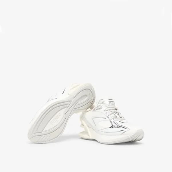 펜디 남/녀 화이트 스니커즈 - Fendi Unisex White Sneakers - fe… - 1