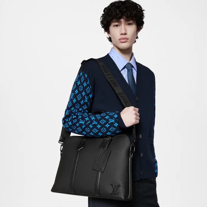 루이비통 남성 블랙 서류가방 M59159 - Louis vuitton Mens Black … - 1