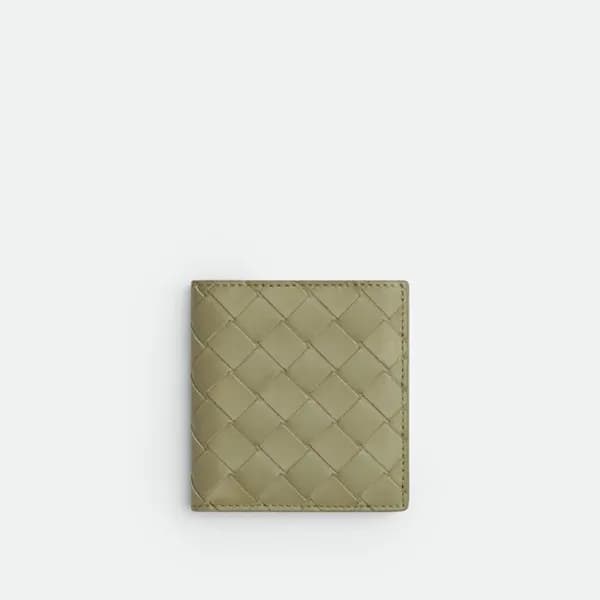 보테가베네타 남성 그린 반지갑 - Bottega Veneta Mens Green Half … - 1