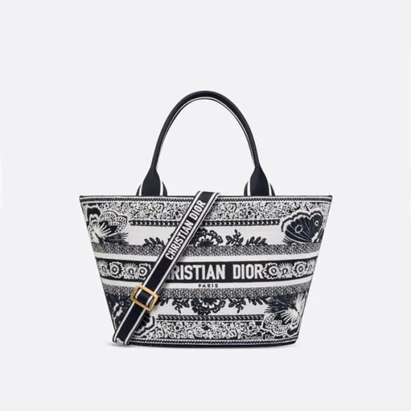 디올 여성 블랙 버킷백 - Dior Womens Black Bucket Bag - dib3… - 1