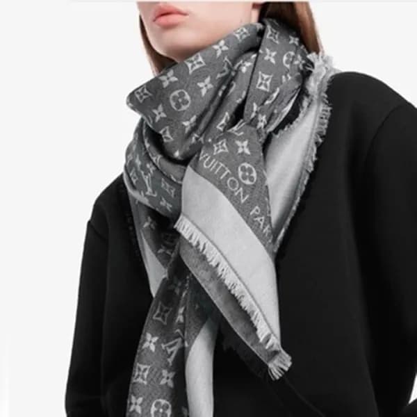 루이비통 여성 그레이 스카프 - Louis vuitton Womens Scarf - acc… - 1