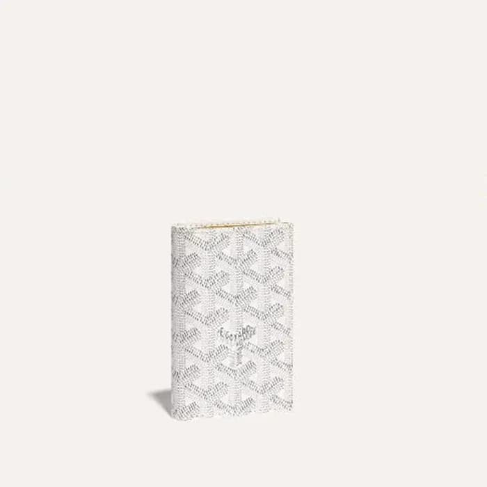 고야드 남/녀 화이트 생피에르 카드 홀더 - Goyard Unisex Saint Pierr… - 1
