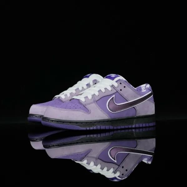 나이키 x Concepts 남/녀 퍼플 스니커즈 - Nike Unisex Purple Sn… - 1