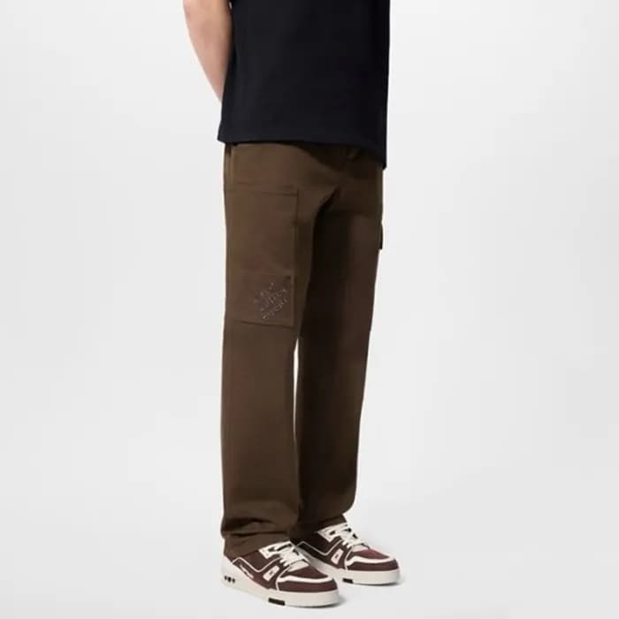 루이비통 남성 브라운 팬츠 - Louis vuitton Mens Brown Pants - … - 1