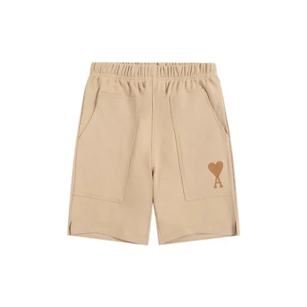 아미 남성 베이지 반바지 - Ami Mens Beige Half-pants - amc710… - 1
