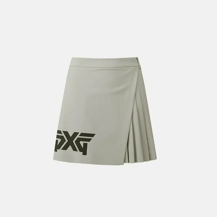 PXG 여성 언발란스 플리츠 스커트 - gol711x - 1