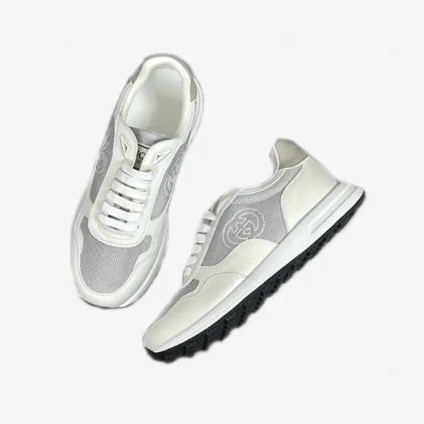 구찌 남성 그레이 스니커즈 - Gucci Mens Gray Sneakers - gus852… - 1