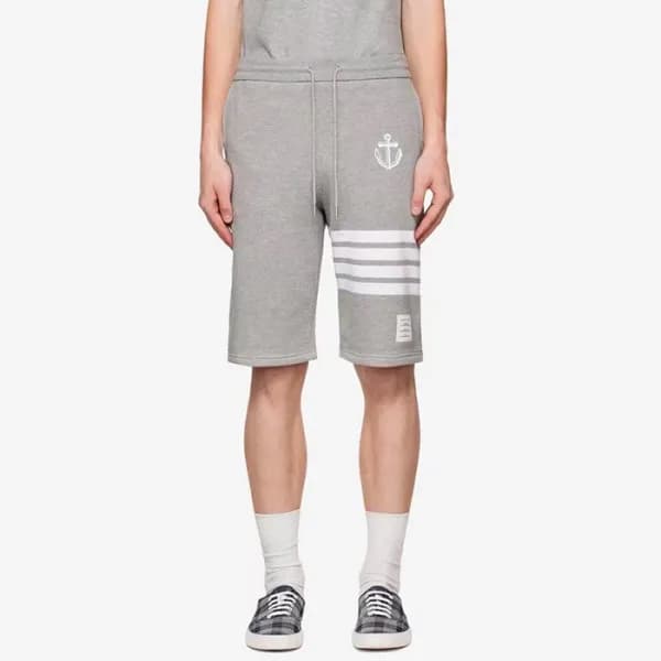 톰브라운 남성 클래식 반바지 - Thom Browne Mens Classic Half-pa… - 1