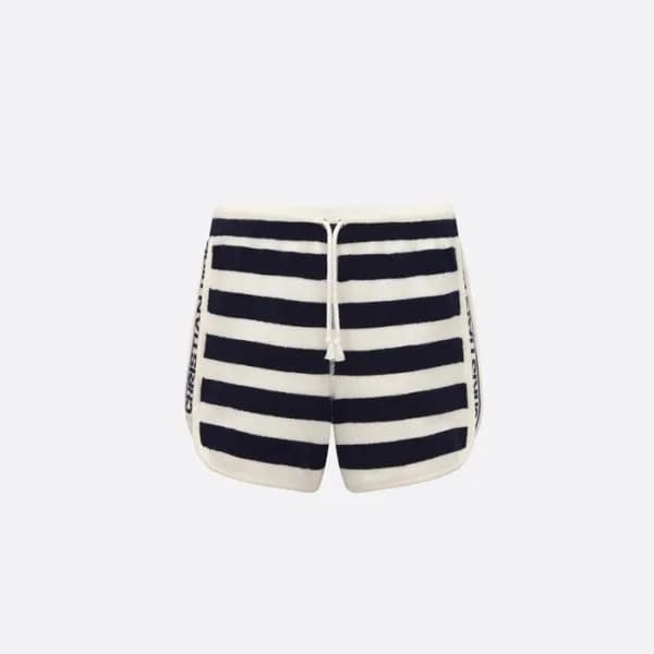 디올 여성 블랙 반바지 - Dior Womens Black Half-pants - dic1… - 1
