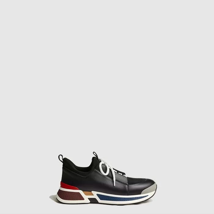 에르메스 남/녀 블랙 스니커즈 - Hermes Mens Unisex Just Sneaker… - 1