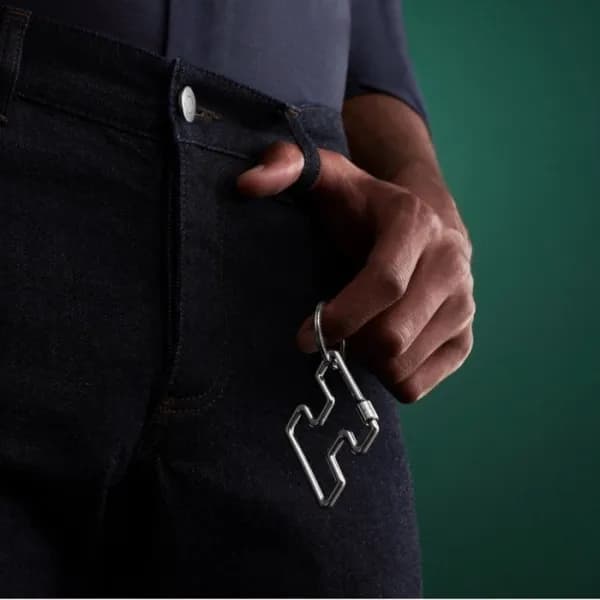 에르메스 남/녀 나노그램 키링 - Hermes Unisex Key Ring - acc250… - 1