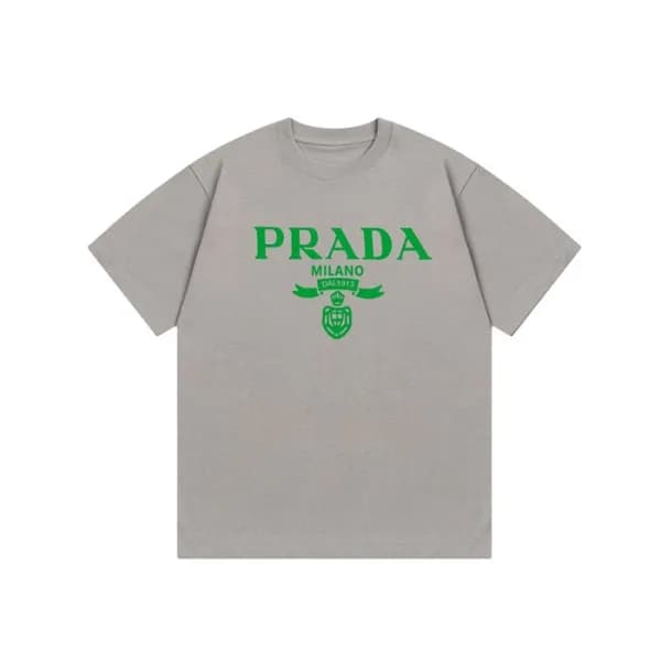 프라다 남성 라운드 반팔티 - Prada Mens Round Tshirt - prc4935… - 1