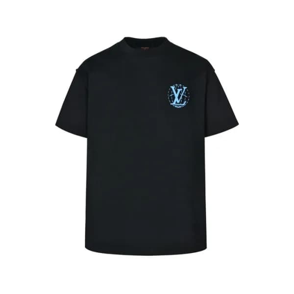 루이비통 남성 라운드 반팔 티셔츠 - Louis vuitton Mens Round Tshi… - 1