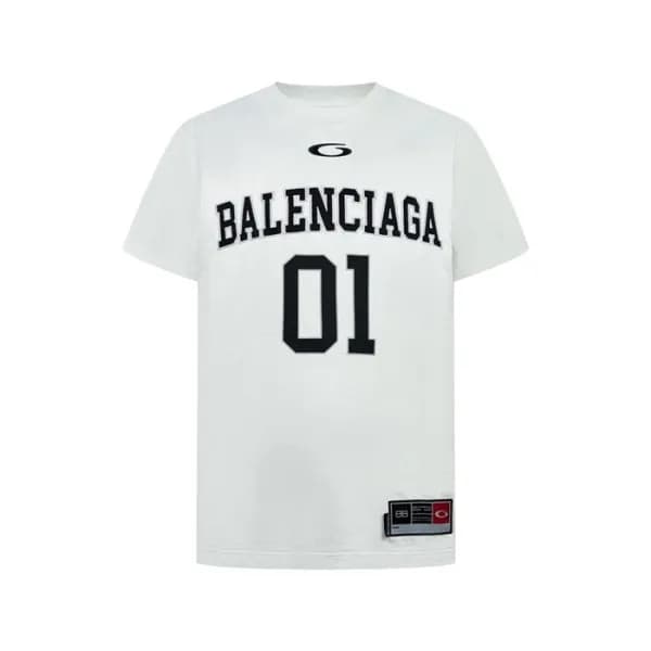 발렌시아가 남성 라운드 반팔 티셔츠 - Balenciaga Mens Round Tshirt… - 1