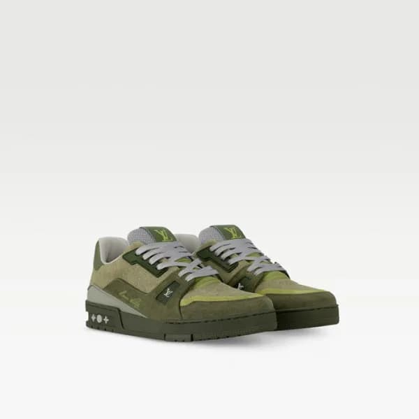 루이비통 남/녀 트레이너 스니커즈 - Louis vuitton Unisex Trainer … - 1
