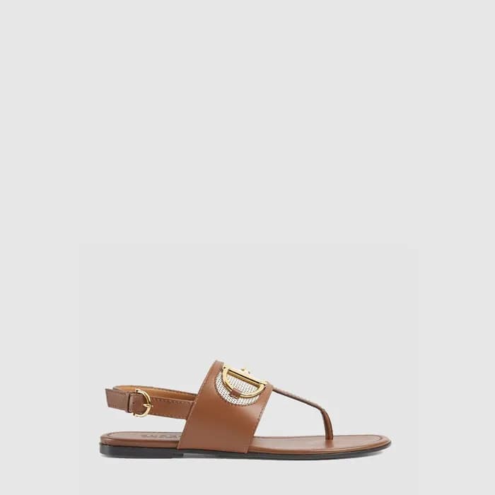 구찌 여성 홀스빗 끈 샌들 - Gucci Womens Horsebit Strappy San… - 1