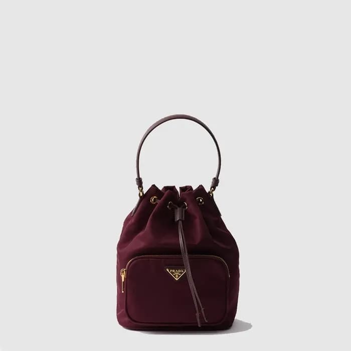 프라다 여성 듀엣 리나일론 버킷 백 1BH038 - Prada Womens Duet Re-… - 1