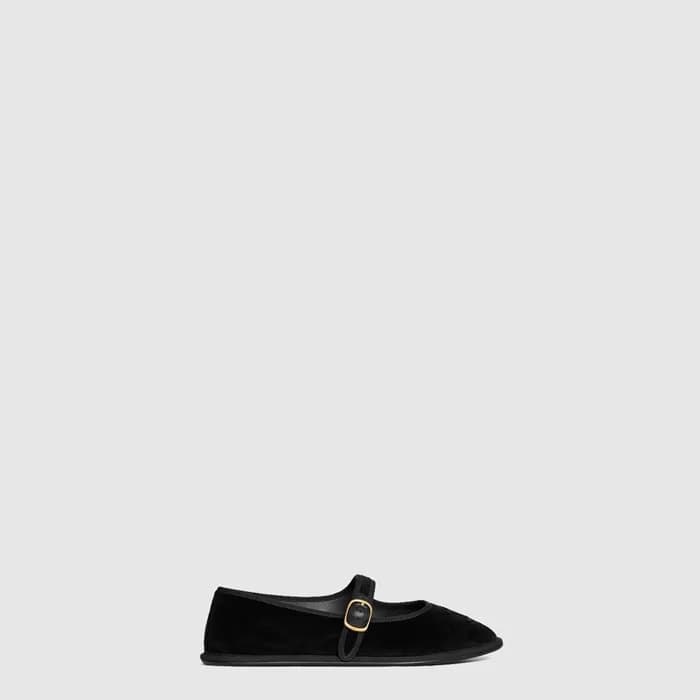 셀린느 여성 이브 트리옹프 메리 제인 발레리나 - Celine Womens Yves Tri… - 1