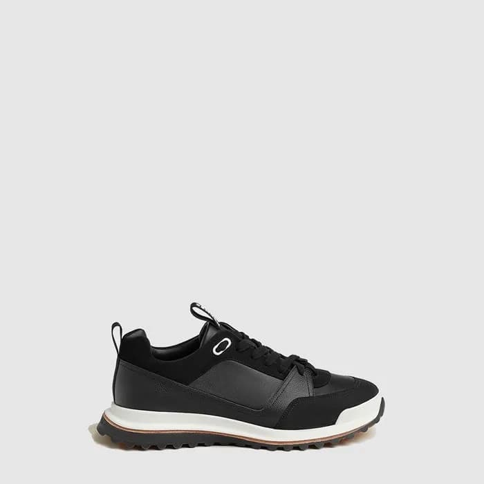 에르메스 남성 가죽 스니커즈 - Hermes Mens Leader Sneakers - he… - 1