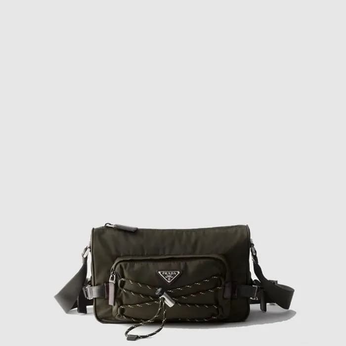 프라다 남성 스피드록 리나일론 가죽 숄더백 2VH192 - Prada Mens Speedl… - 1