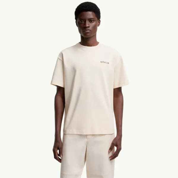 몽클레어 남성 반팔 티셔츠 - Moncler Mens Round Tshirt - moc13… - 1