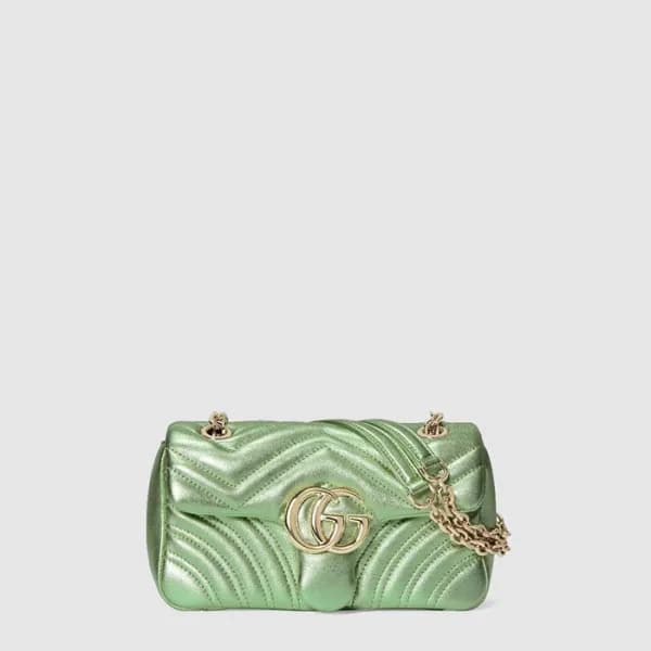 구찌 여성 GG 마몽 스몰 숄더백 - Gucci Womens GG Marmont Small… - 1