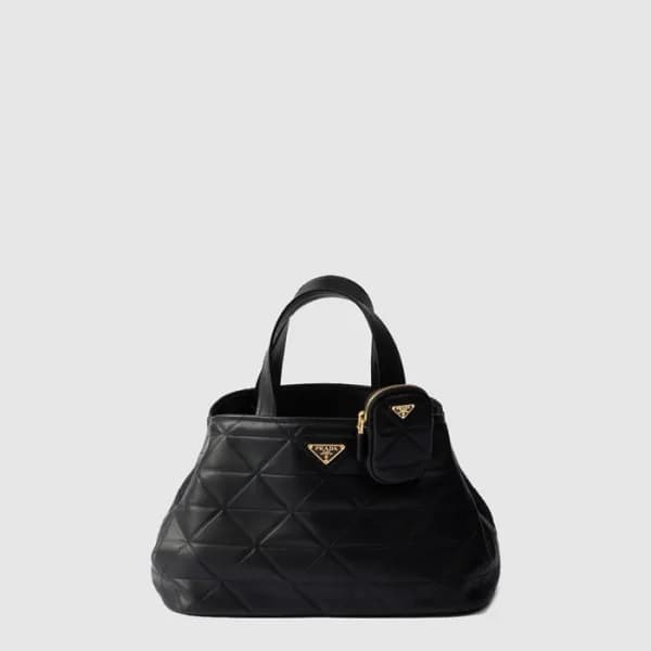 프라다 여성 미디엄 가죽 토트백 1BG545 - Prada Womens Medium Lea… - 1