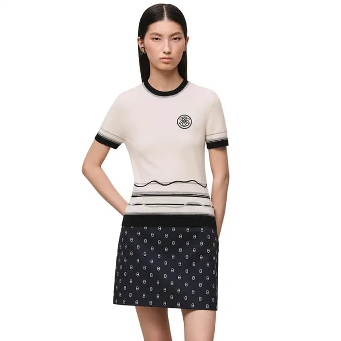 에르메스 여성 크루넥 반팔티 - Hermes Womens Round Tshirt - hec… - 1