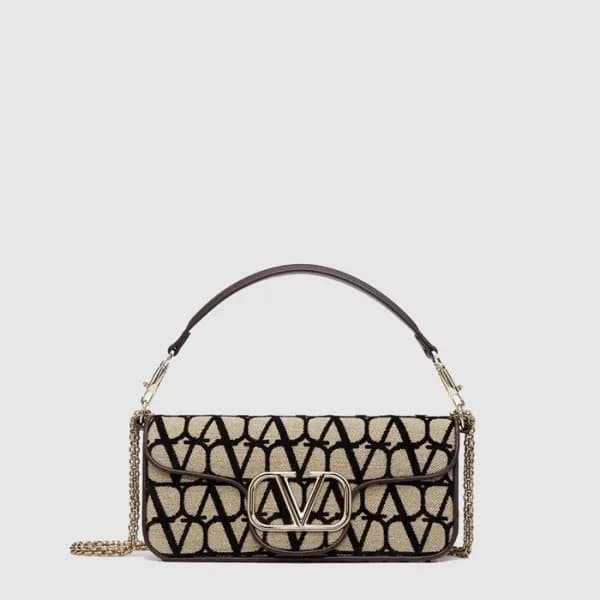 발렌티노 여성 스몰 로코 숄더백 - Valentino Womens Small Rocco S… - 1